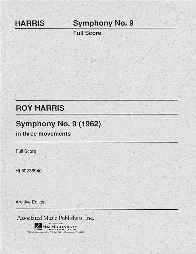 Symphony No. 9 (1962)